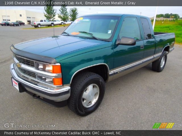 1998 Chevrolet C/K K1500 Extended Cab 4x4 in Emerald Green Metallic