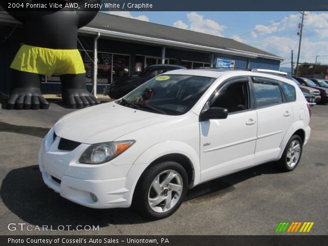 2004 Pontiac Vibe AWD in Frosty White
