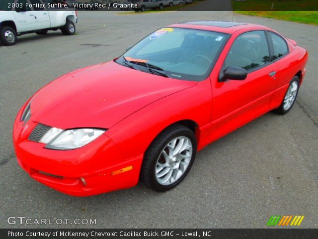 2003 Pontiac Sunfire  in Victory Red