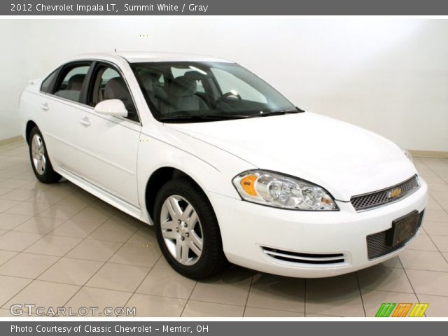 2012 Chevrolet Impala LT in Summit White