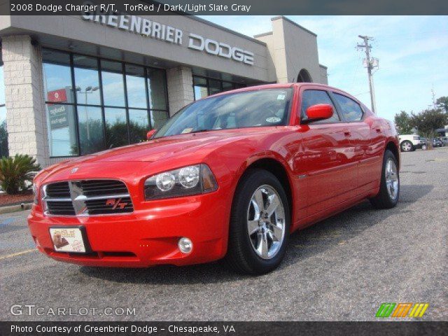 2008 Dodge Charger R/T in TorRed