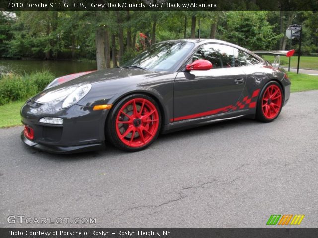 2010 Porsche 911 GT3 RS in Grey Black/Guards Red