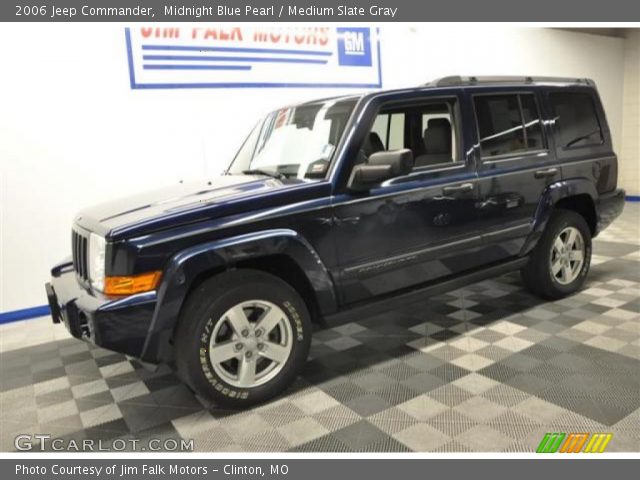 2006 Jeep Commander  in Midnight Blue Pearl