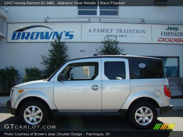 2007 Honda Element EX AWD in Alabaster Silver Metallic