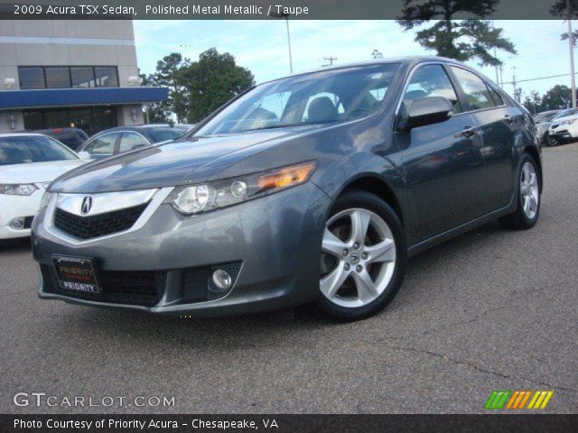2009 Acura TSX Sedan in Polished Metal Metallic