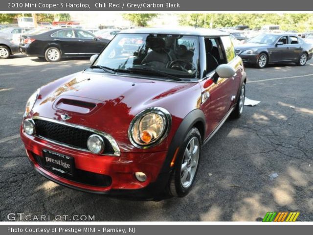 2010 Mini Cooper S Hardtop in Chili Red