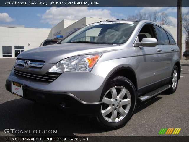 2007 Honda CR-V EX-L in Whistler Silver Metallic