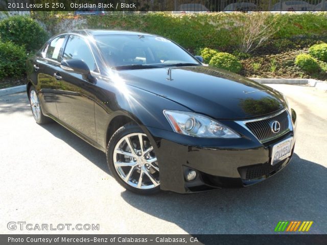 2011 Lexus IS 250 in Obsidian Black