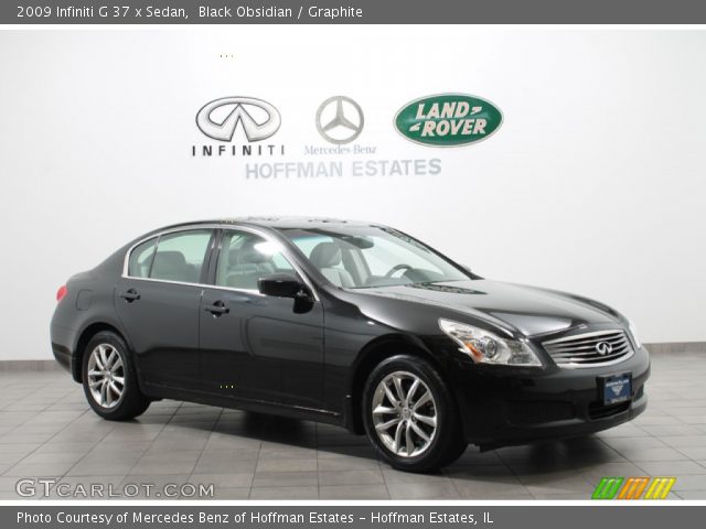 2009 Infiniti G 37 x Sedan in Black Obsidian