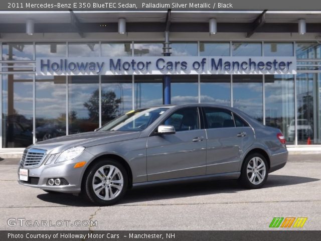 2011 Mercedes-Benz E 350 BlueTEC Sedan in Palladium Silver Metallic