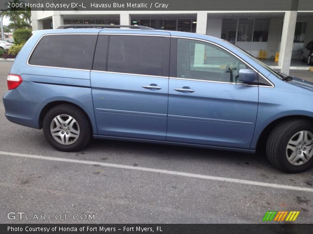 2006 Honda Odyssey EX-L in Havasu Blue Metallic