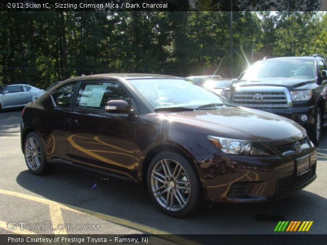 2012 Scion tC  in Sizzling Crimson Mica