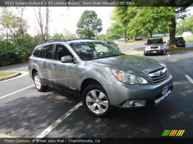 2010 Subaru Outback 3.6R Limited Wagon in Steel Silver Metallic