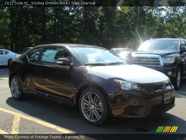 2012 Scion tC  in Sizzling Crimson Mica