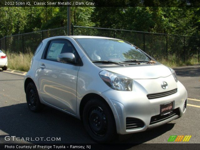 2012 Scion iQ  in Classic Silver Metallic