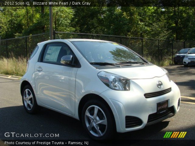 2012 Scion iQ  in Blizzard White Pearl