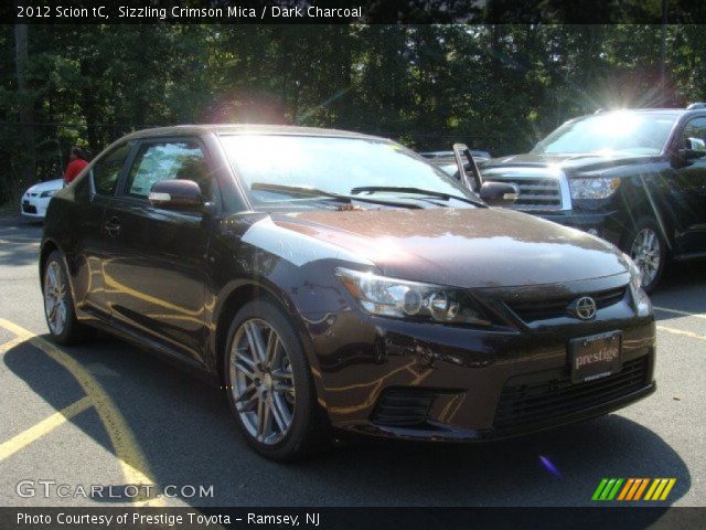2012 Scion tC  in Sizzling Crimson Mica