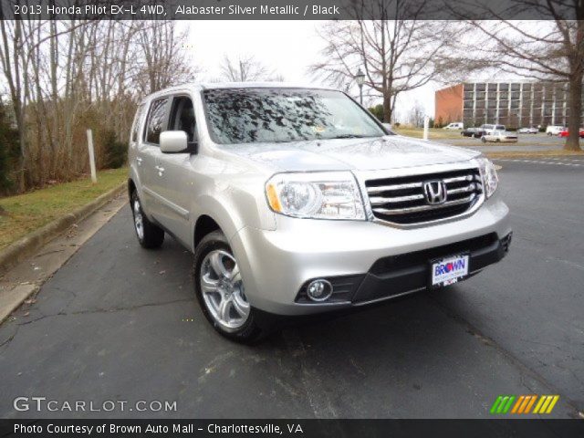 2013 Honda Pilot EX-L 4WD in Alabaster Silver Metallic