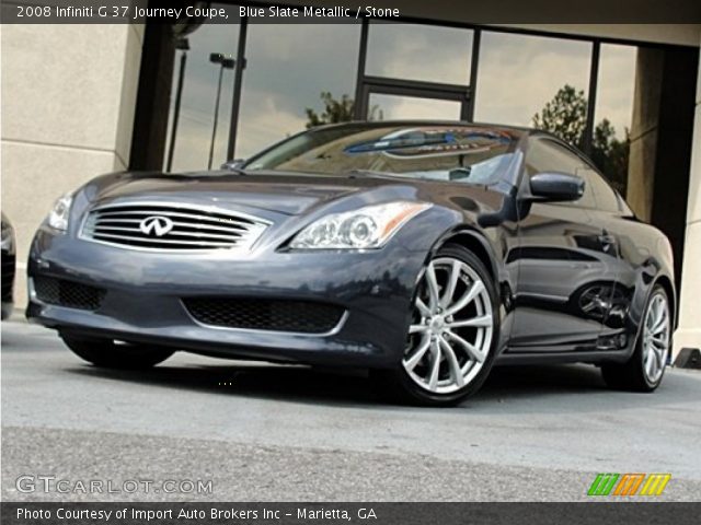 2008 Infiniti G 37 Journey Coupe in Blue Slate Metallic