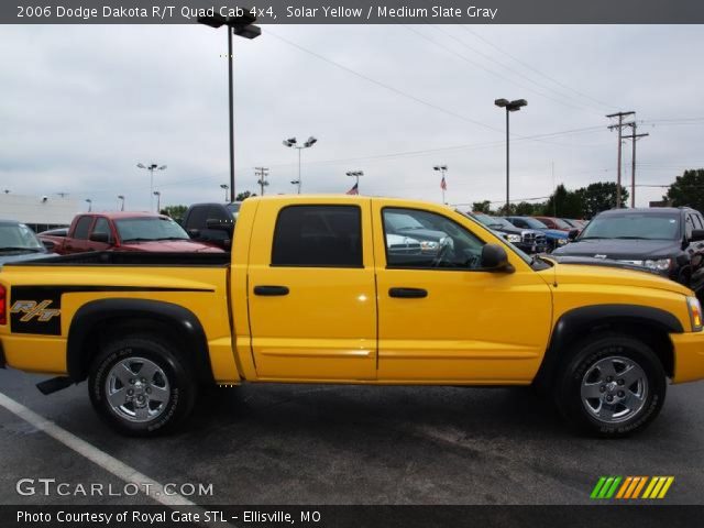 2006 Dodge Dakota R/T Quad Cab 4x4 in Solar Yellow