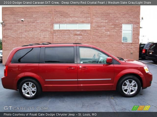 2010 Dodge Grand Caravan SXT Crew in Deep Cherry Red Crystal Pearl