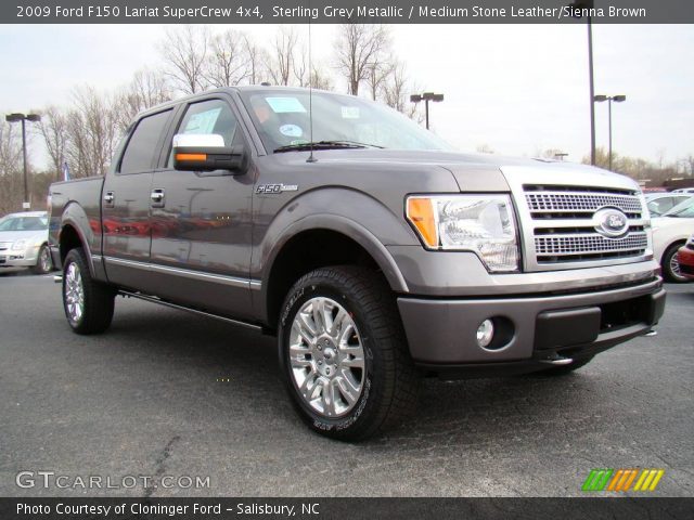 2009 Ford F150 Lariat SuperCrew 4x4 in Sterling Grey Metallic