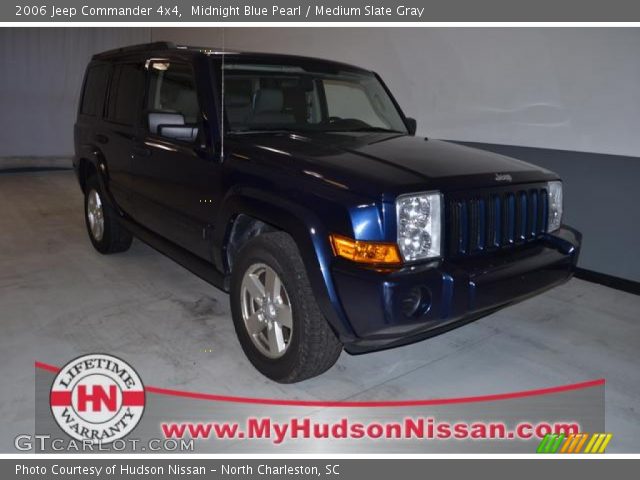 2006 Jeep Commander 4x4 in Midnight Blue Pearl