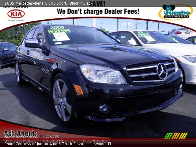 2009 Mercedes-Benz C 300 Sport in Black