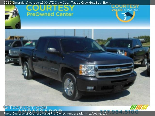 2010 Chevrolet Silverado 1500 LTZ Crew Cab in Taupe Gray Metallic