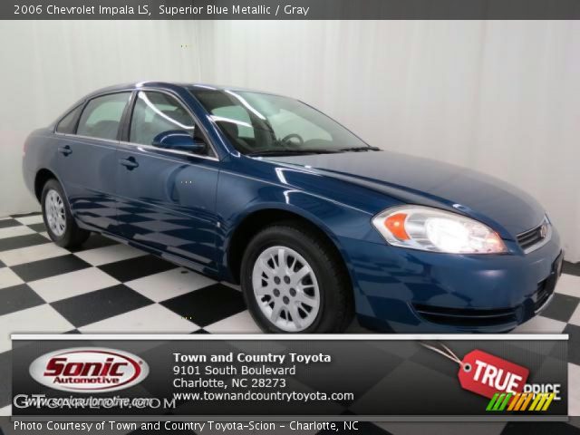 2006 Chevrolet Impala LS in Superior Blue Metallic