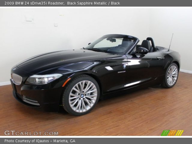 2009 BMW Z4 sDrive35i Roadster in Black Sapphire Metallic
