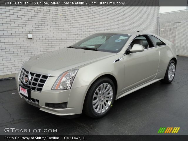 2013 Cadillac CTS Coupe in Silver Coast Metallic