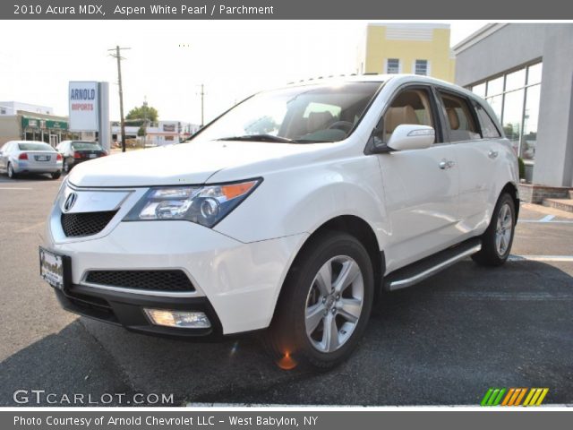 2010 Acura MDX  in Aspen White Pearl