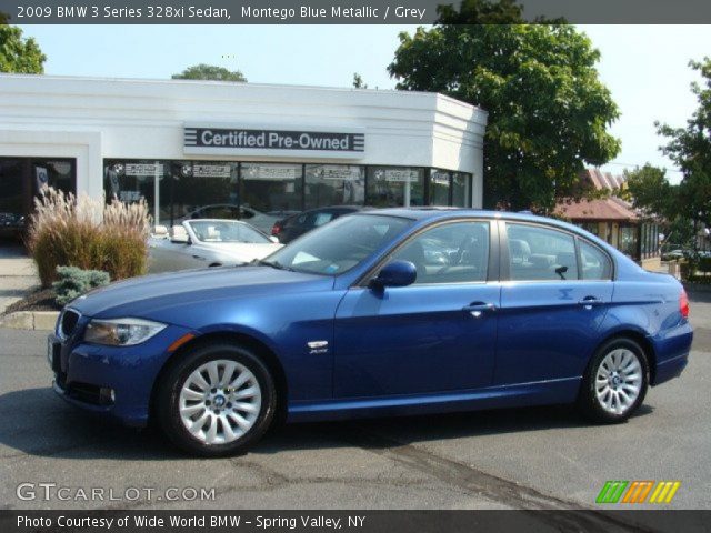 2009 BMW 3 Series 328xi Sedan in Montego Blue Metallic