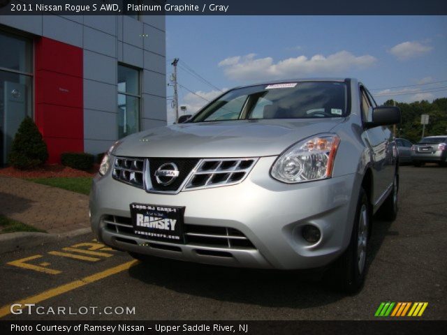2011 Nissan Rogue S AWD in Platinum Graphite