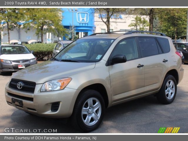 2009 Toyota RAV4 4WD in Sandy Beach Metallic