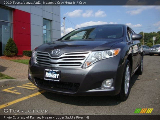 2010 Toyota Venza AWD in Magnetic Gray Metallic