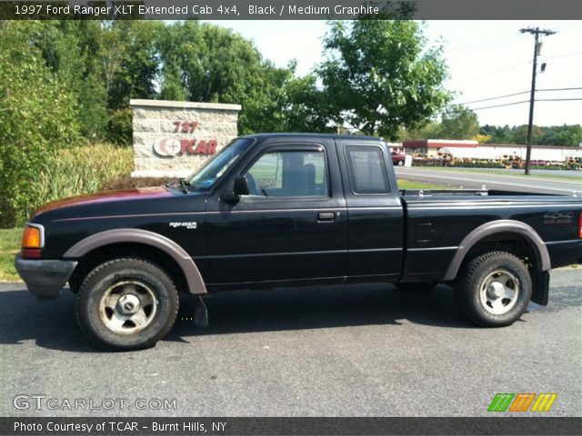 1997 Ford Ranger XLT Extended Cab 4x4 in Black