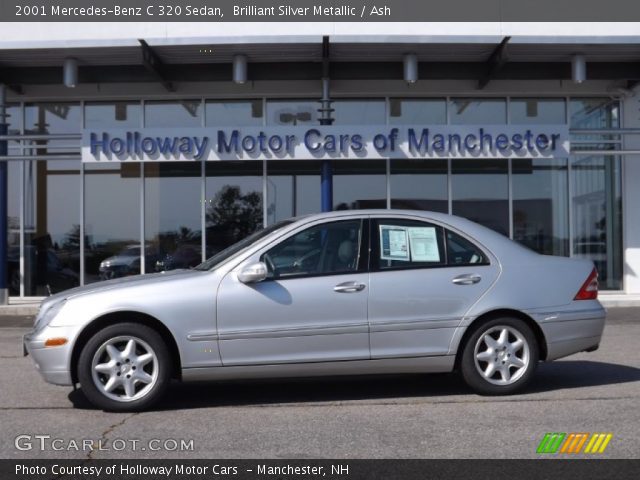 2001 Mercedes-Benz C 320 Sedan in Brilliant Silver Metallic