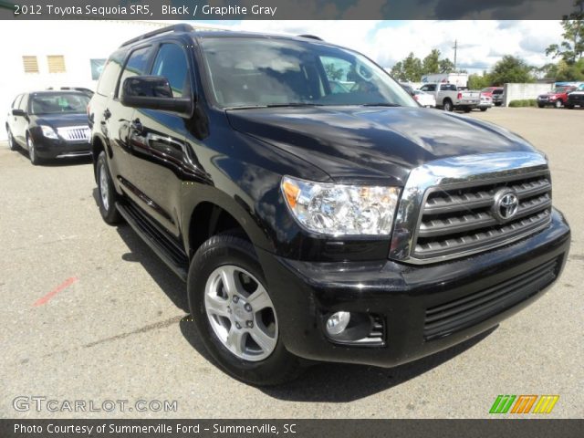 2012 Toyota Sequoia SR5 in Black