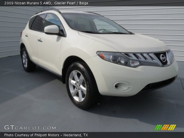 2009 Nissan Murano S AWD in Glacier Pearl