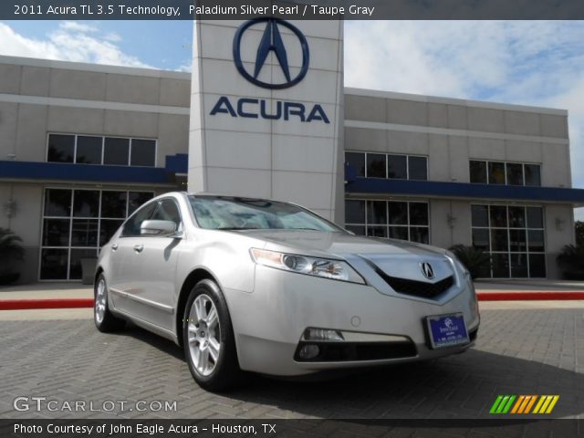 2011 Acura TL 3.5 Technology in Paladium Silver Pearl