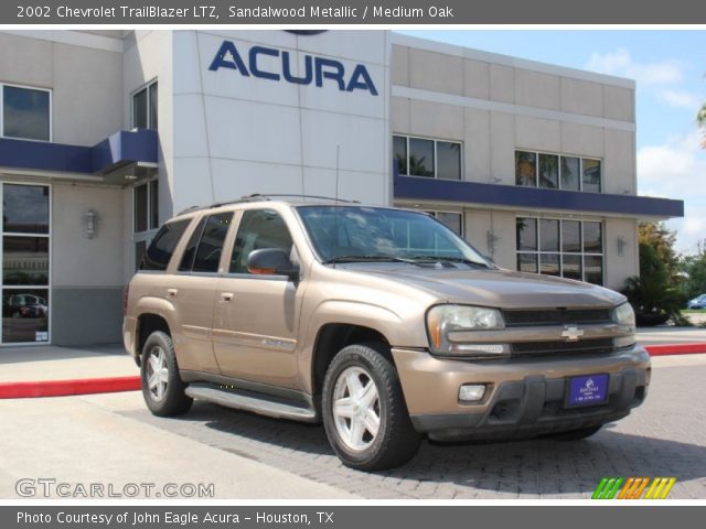 2002 Chevrolet TrailBlazer LTZ in Sandalwood Metallic