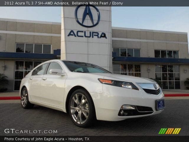 2012 Acura TL 3.7 SH-AWD Advance in Bellanova White Pearl