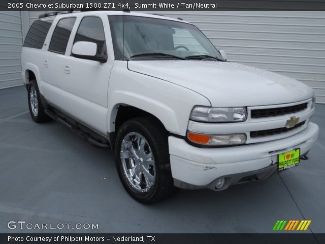 2005 Chevrolet Suburban 1500 Z71 4x4 in Summit White