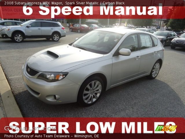 2008 Subaru Impreza WRX Wagon in Spark Silver Metallic