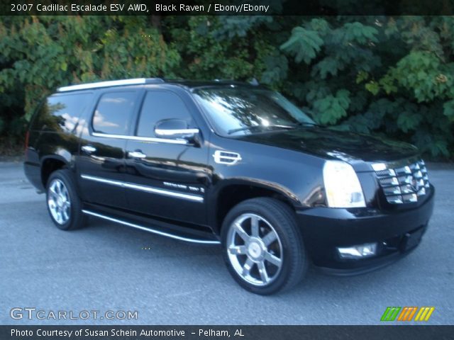 2007 Cadillac Escalade ESV AWD in Black Raven