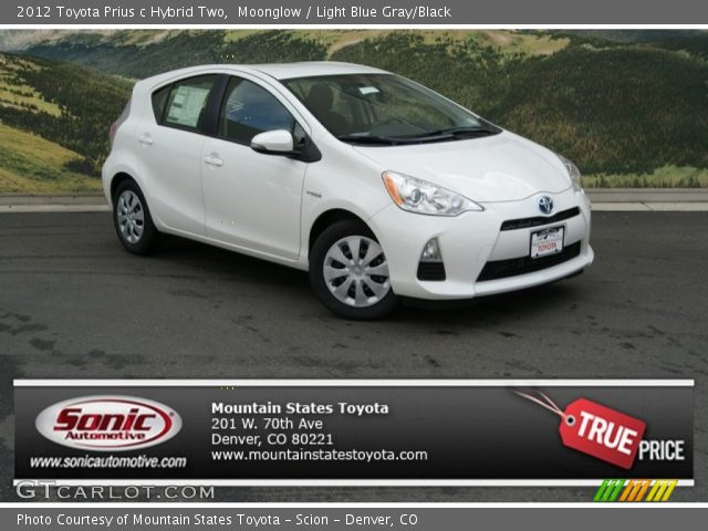 2012 Toyota Prius c Hybrid Two in Moonglow