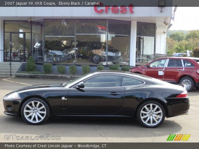 2007 Jaguar XK XK8 Coupe in Ebony Black