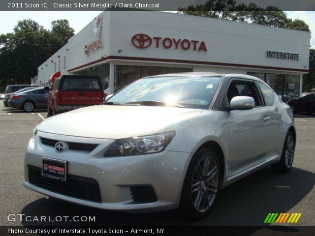 2011 Scion tC  in Classic Silver Metallic